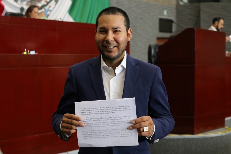 Impulsa diputado Gerardo Abarca iniciativa para combatir el delito de fraude en la compra de vehículos