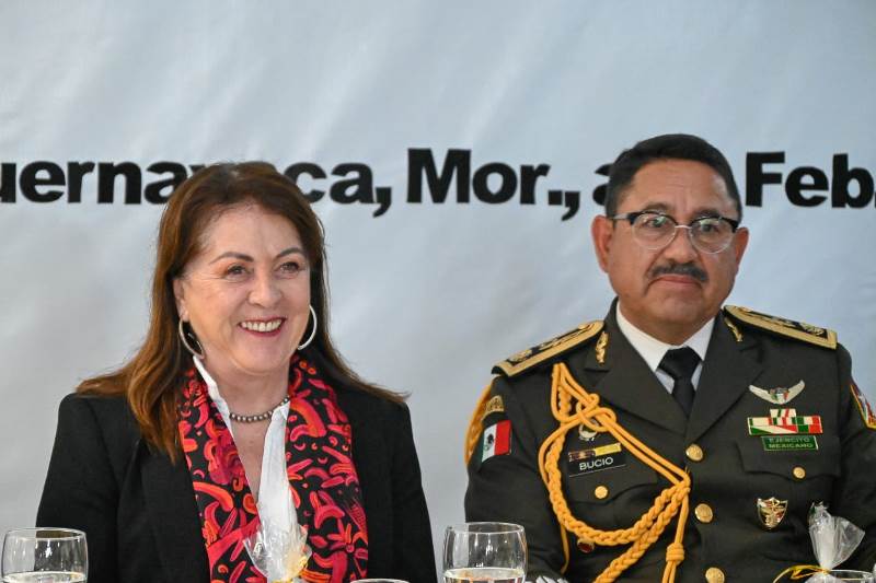 Destaca Margarita González Saravia labor que ejercen las y los integrantes del Ejército Mexicano al servicio de la patria