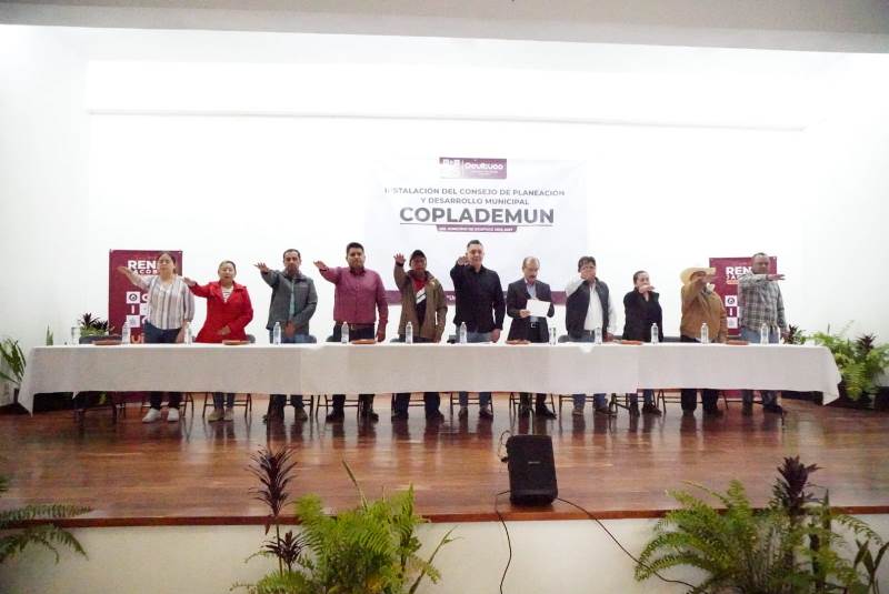 En Ocuituco instalan el Coplademun