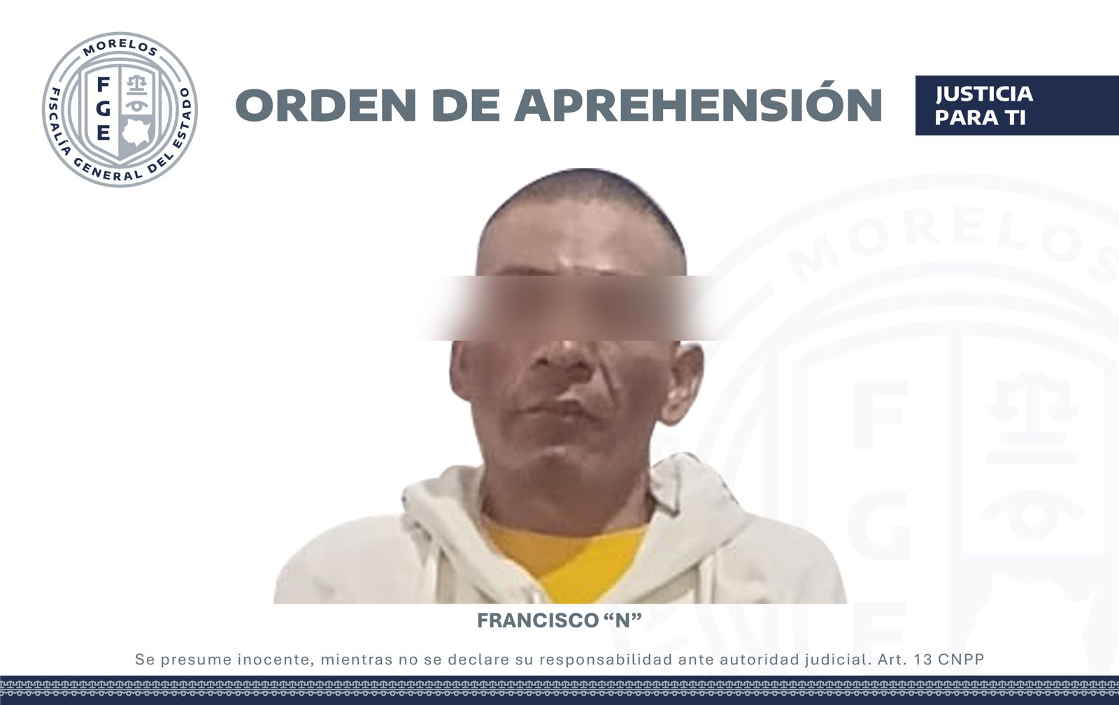 VECINO DE AXOCHIAPAN DETENIDO POR INCUMPLIR CON MEDIDAS CAUTELARES